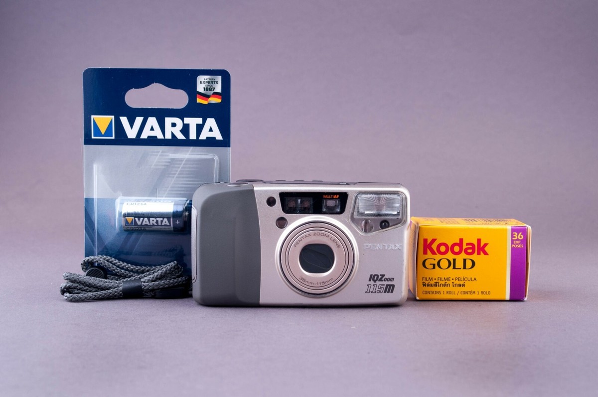Pentax IQZoom 115M Date Point&Shoot Film Camera | eBay