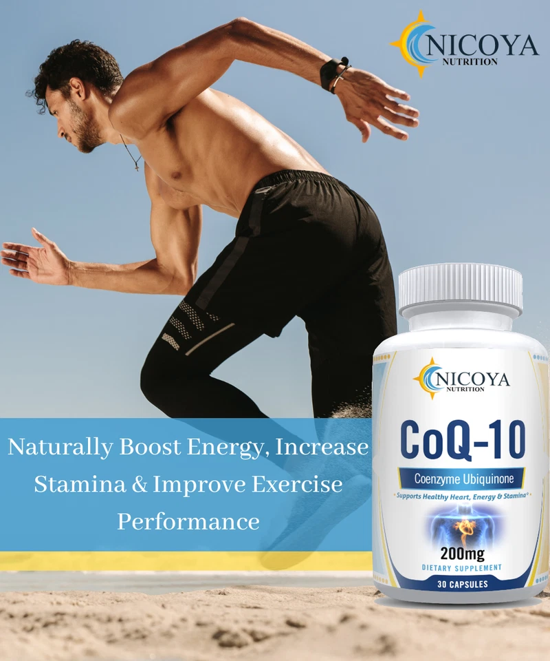 Coenzima Q-10 200mg | Antioxidante, Salud del Corazón, Regeneración Celular y Energía! Foto 3 de 4