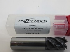 Contender 149180 , 3/4" Stub Solid Carbide Square End Mill Bit