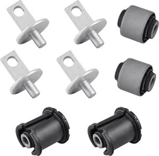 2 Set Rear Axle Control Trailing Arm Bushing Bushes Kit Compatible with Honda