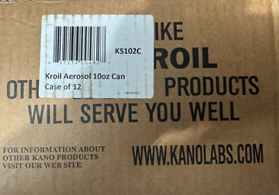 Kano Kroil with Silicone Penetrating Oil  10oz Cans 12-Pack