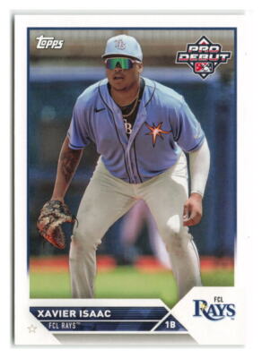 Xavier Isaac 2023 Topps Pro Debut #PD-90-TB RAYS | eBay