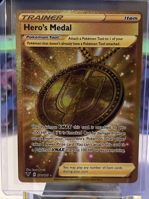 hero's medal pokemon card price #201 Prices | Vivid Voltage Placeholder Image Provided Pokemon Vivid Voltage Hero's Medal