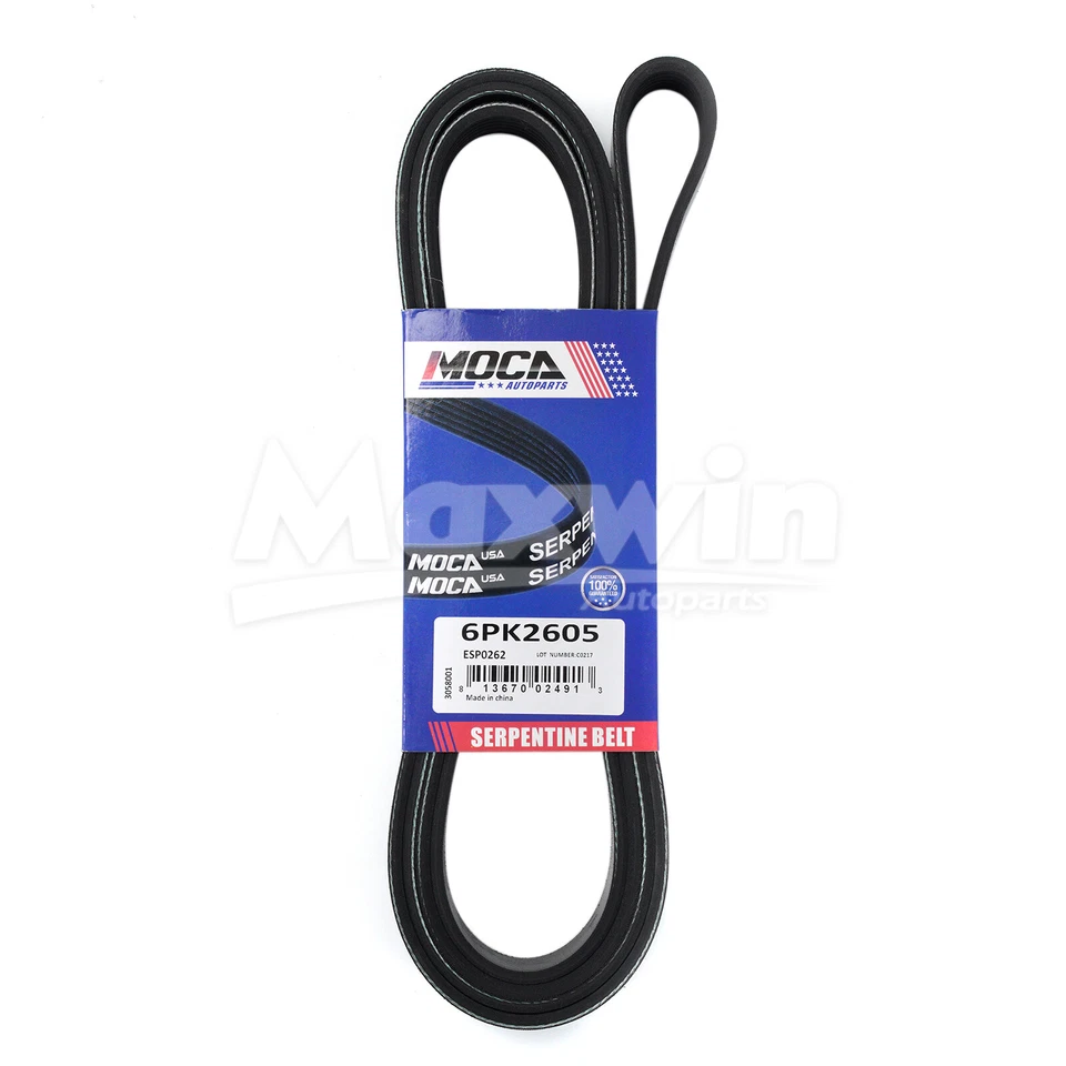 Kit de componentes de cinturón serpentino para Ford Expedition Explorer Sport Trac F150 Foto 4 de 4