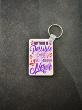 Inspirational keychain