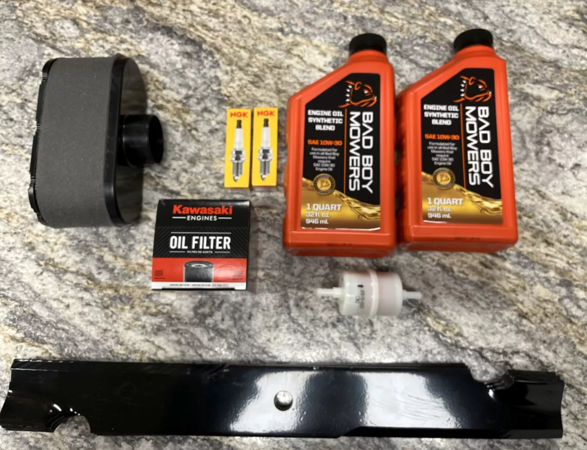 Bad Boy Mower Kawasaki FR FS Service Kit W Blades Fits ZT Elite