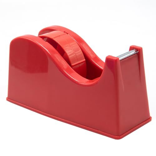 Desktop Tape Dispenser Adhesive Roll Holder (Fits 1