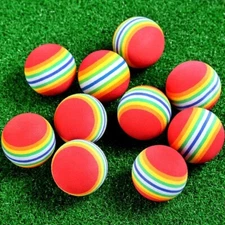 50× Quality Foam Sponge Training Golf Balls Elastic Soft Indoor Practice Ball US