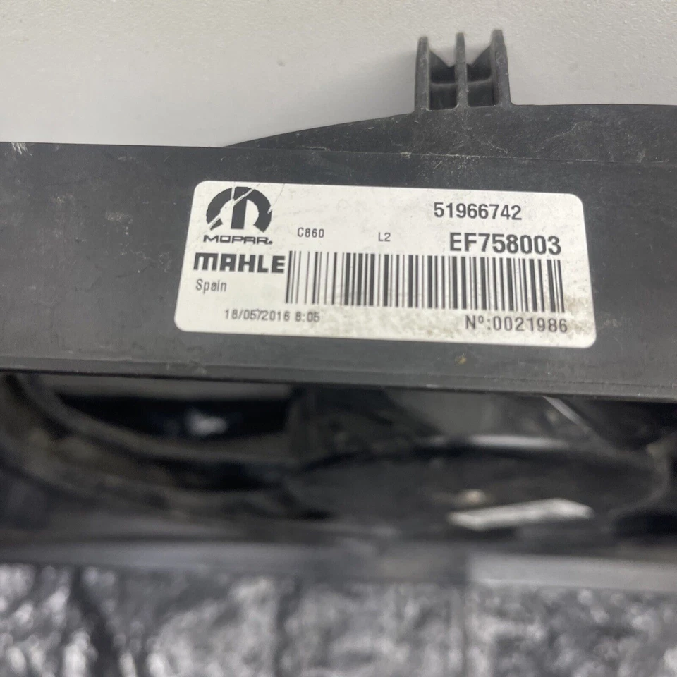 Ventilador de refrigeração radiador motor MOPAR 15-20 Jeep Renegade genuíno 68461973AA - Imagem 4 de 4