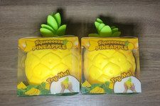 Sunny Days Squeezy Pineapple Squishy Toy Stress Relief Sensory QTY 2, NEW DROP