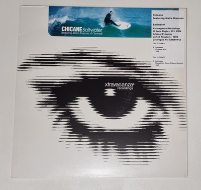 Chicane Featuring Maire Brennan   Saltwater - Original UK Pressing  1999 - Rare