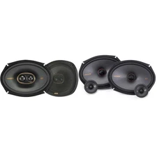 Kicker 51KSS269 KS-Series 6x9" and 2.75" 2-way Component System w/ 51KSC69304...