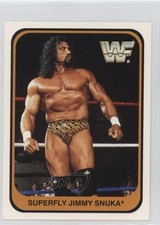 1991 Merlin WWF German Superfly Jimmy Snuka #63 0w6