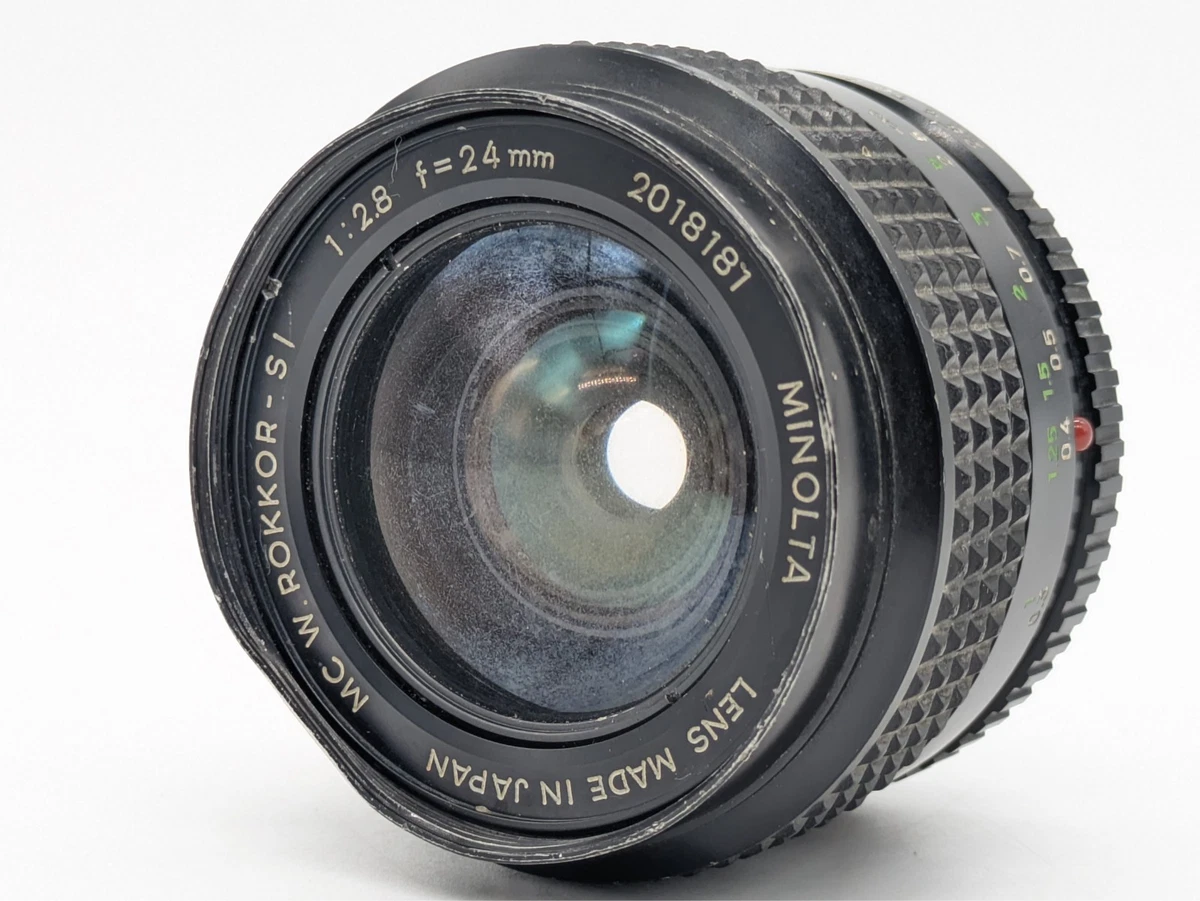 Minolta f/2.8 Camera Lenses 24mm Focal for sale | eBay