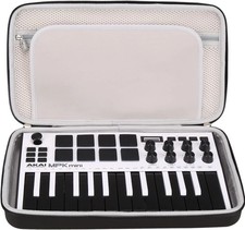 Hard Portable Case with AKAI Professional MPK Mini MK3 / AKAI Professional Fi...