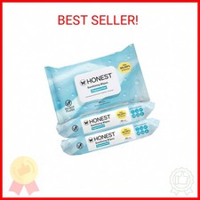 The Honest Company Fragrance-Free Sanitizing Alcohol Wipes, Antibacterial with A