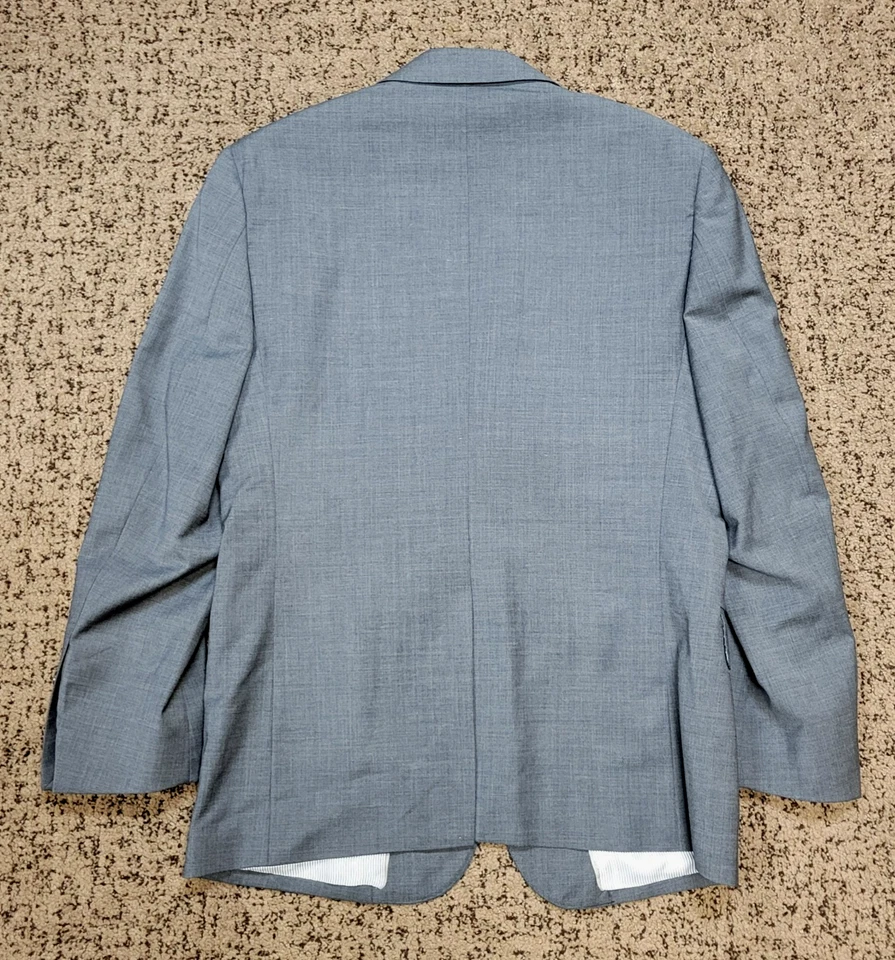 Костюм мужской Brooks Brothers Explorer REGENT FIT 40 S 38 серые шерстяные брюки 29x30 - Изображение 4 из 4