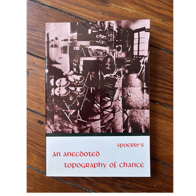 An Anecdoted Topography of Chance Spoerri pb Illustrated Vintage Rare 1966