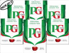 PG Tips Black Tea, Loose Tea, 8.8-Ounce Boxes...