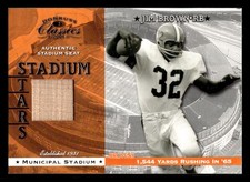 2001 DONRUSS CLASSICS STADIUM STARS #SS6 JIM BROWN GU NM