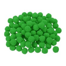 Pom Felt Balls Felting Fabric 2cm 20mm Grass Green for Crafts DIY Pack of 100