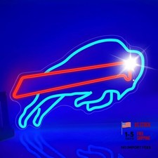 Football Neon Signs Football Team Led Sign for Wall Decor Man Cave Football