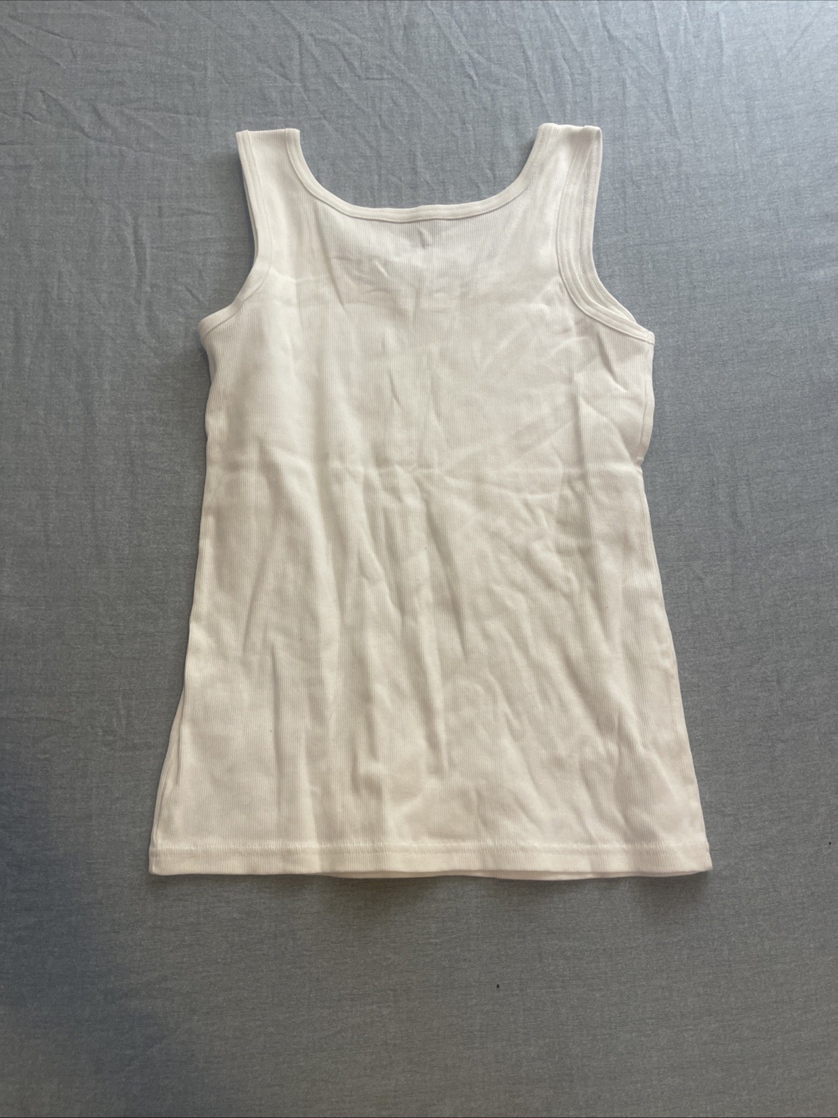 Basic Editions Medium Tank Top White - image 5