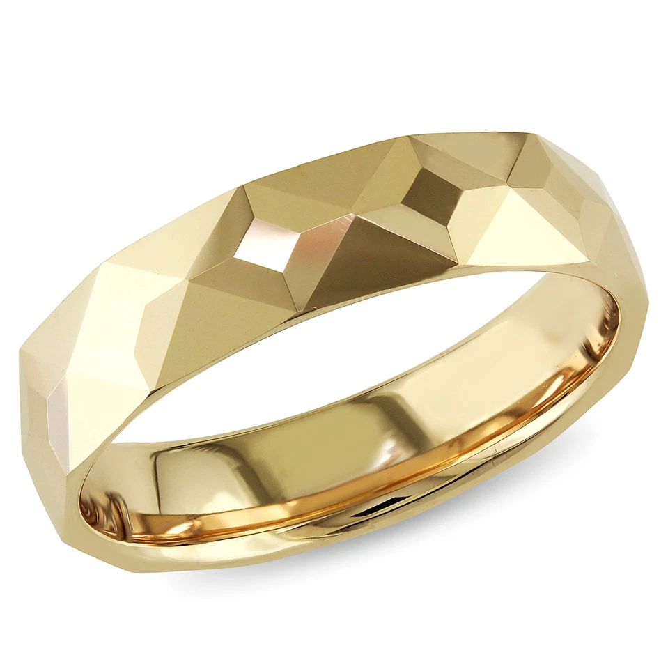 Alianza de boda de tungsteno Amour para hombre