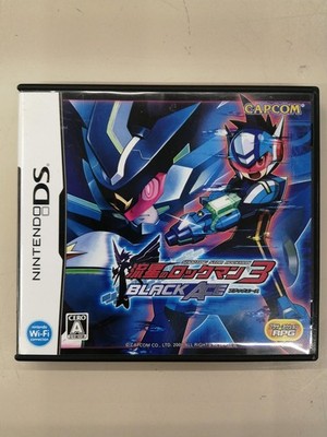 CAPCOM NRT-P-CRBJ Ryusei no Rockman 3 Black Ace Nintendo DS