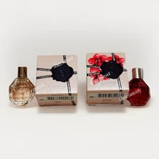 2 NIB {Viktor & Rolf} MINIATURE Flowerbomb EDP + Flowerbomb RUBY ORCHID EDP 7ml