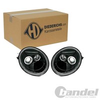 Diederichs Tuning H1 Scheinwerfer Satz Klarglas Schwarz Passend FüR VW NEW