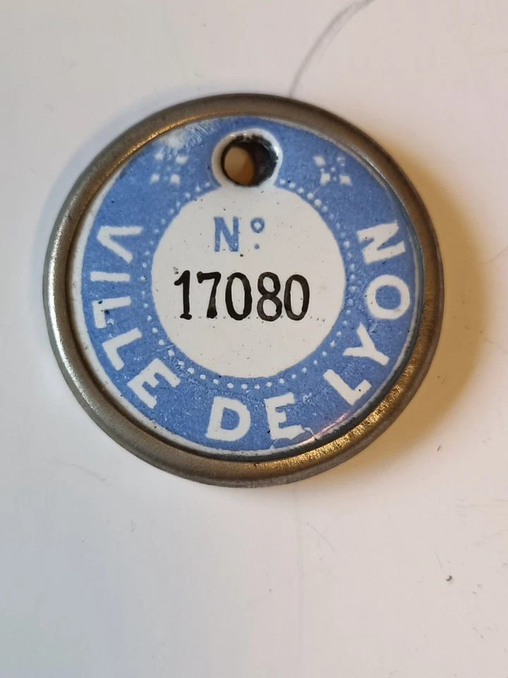 JETON ANCIEN CHIEN VILLE DE Lyon 1898/1899 - Photo 2/2