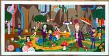 Shag WILLY WONKA & CHOCOLATE FACTORY Official Limited Edition Print Not Mondo
