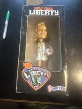 BECKY HAMMON BOBBLEHEAD DOLL, 2002, WNBA,NEW YORK LIBERTY, MADISON SQUARE GARDEN