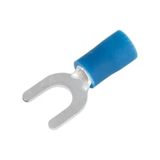 XScorpion Spade Terminals - #8 14/16ga. - Blue (100 pack)