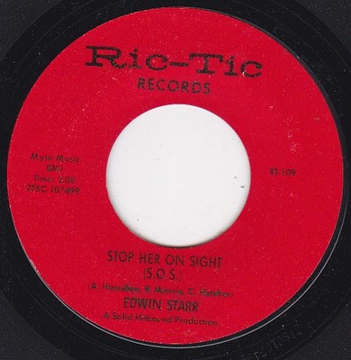 Edwin Starr - Stop Her On Sight (SOS) (7'') (Near Mint (NM or M-)) - 4148629500