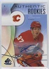 2024 Upper Deck SP Game Used Authentic Rookies Blue Yan Kuznetsov #242 Auto 5ya