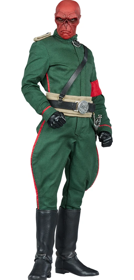 Figura Calavera Roja Sideshow Collectibles Escala 1/6 Exclusiva Edición Limitada 750 Foto 2 de 4