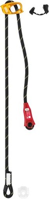 PETZL, Single Adjustable Progression Lanyard, 1m 1 m, Black 