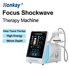 ESWT Focused Shockwave Therapy Machine Deep Tissue Pain Relief Physio Therapy