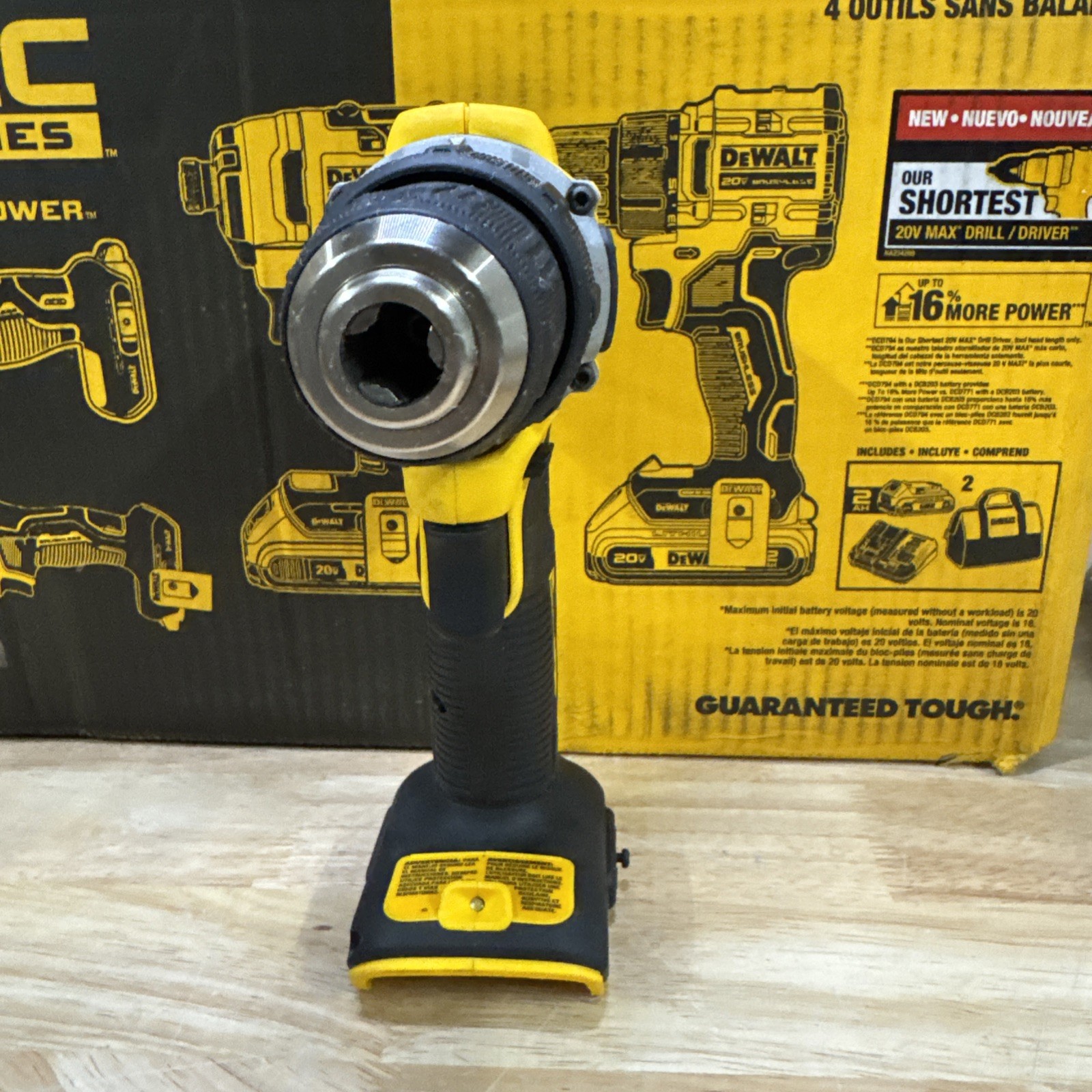 DEWALT 20V MAX Atomic 4 Tool Combo Kit - DCK486D2 (PRE-OWN)