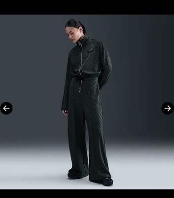Nike Naomi Osaka Jumpsuit Womens XXL Jacquard Green Black Rare NWT