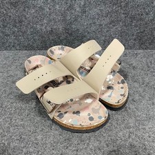 BIRKENSTOCK Arizona Birko-Flor Sandals Unisex Size M4/W6 Sandcastle
