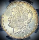 1884 CC $1 Morgan Silver Dollar - NGC MS63