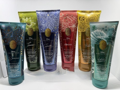#ad Bath amp; Body Works“6 Packquot;Disney Princess Assorted Ultimate Hydration Body Cream $65.95