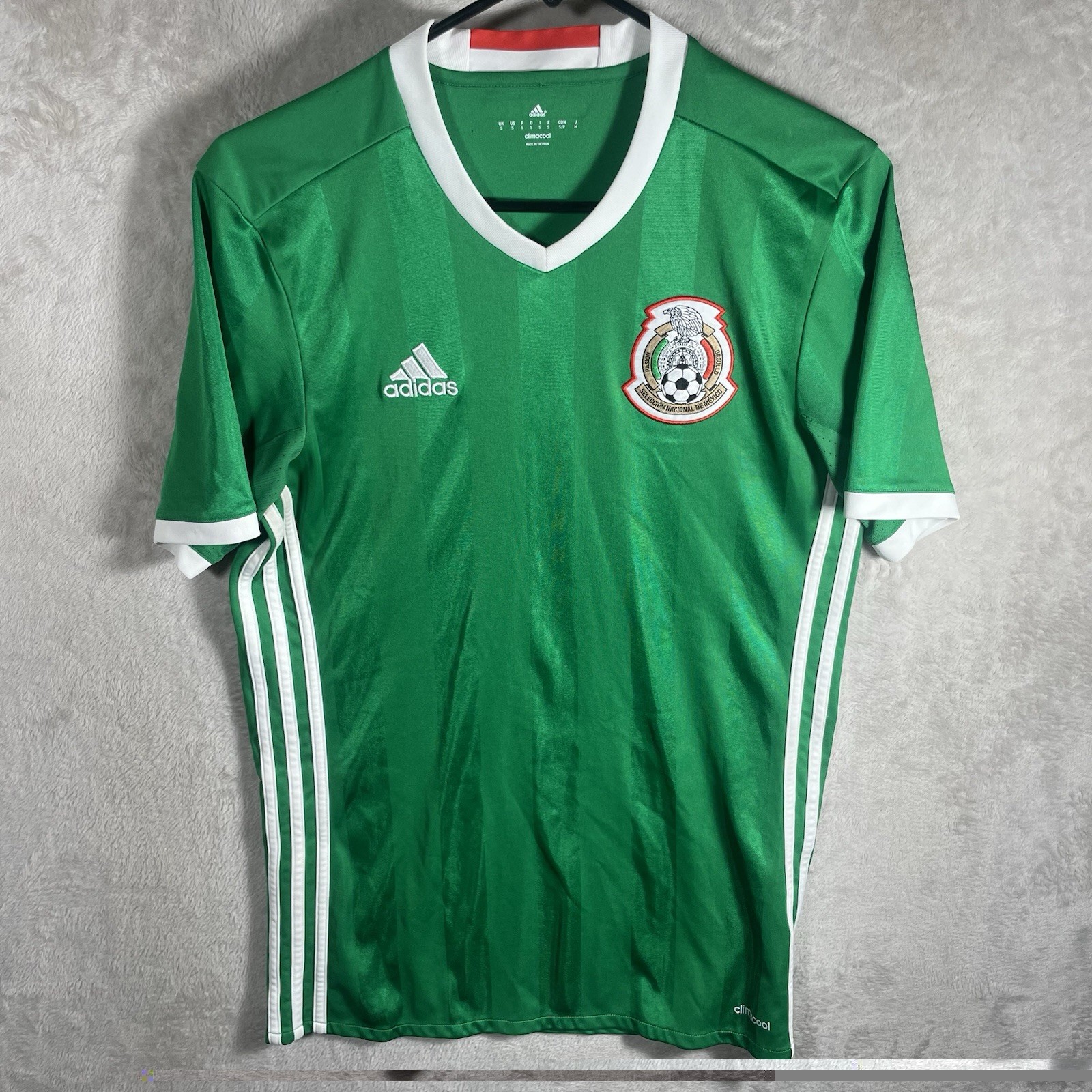 Mexico Soccer Jersey Adult Small Green AC2723 Men’s 3221