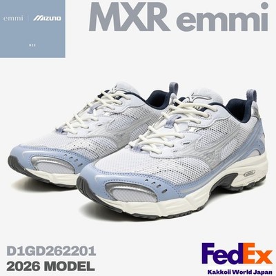 Mizuno Women's Sneakers MXR emmi Light Blue / Clear D1GD262201 WIDE 2026 NEW