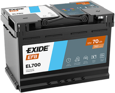 Starter Battery EXIDE EL700