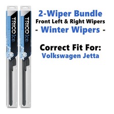 WINTER Wipers 2pk Super-Premium fit 2006-2018 VW Volkswagen Jetta 35240/35190