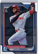 2024 Bowman #BCP-146 Raylin Heredia Chrome Prospects